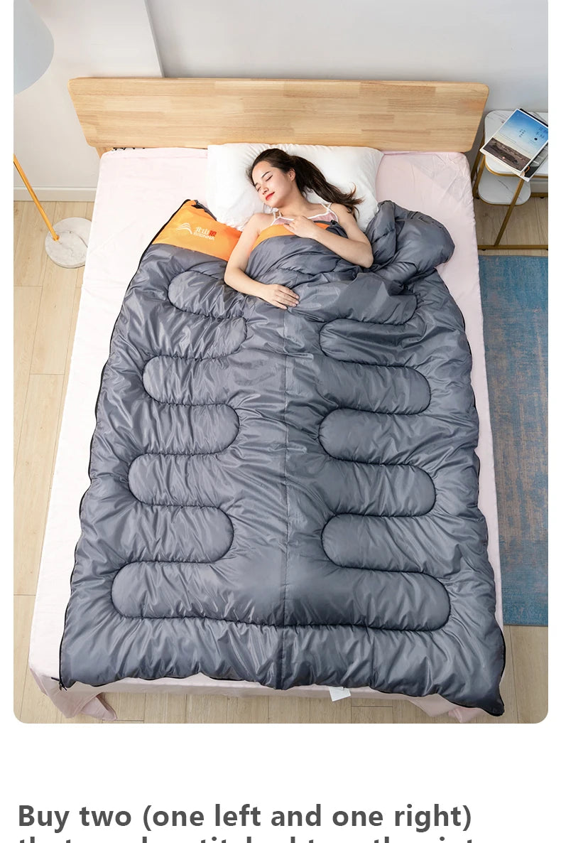 BISINNA Camping Sleeping Bag Ultralight Waterproof Warm Envelope Backpacking Sleeping Bags for Outdoor Traveling Hiking