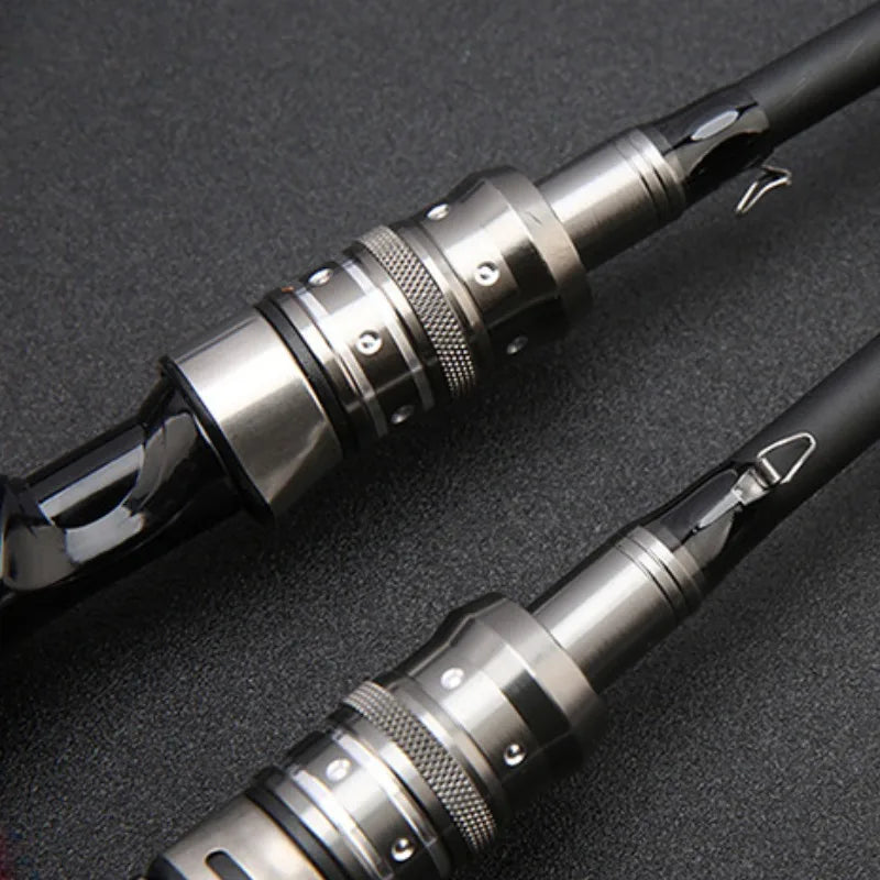 1 Pc Lightweight 180cm Telescopic Fishing Rod, 2-Piece Fiberglass Design with Medium Fast Action, Portable for Fresh & Saltwater