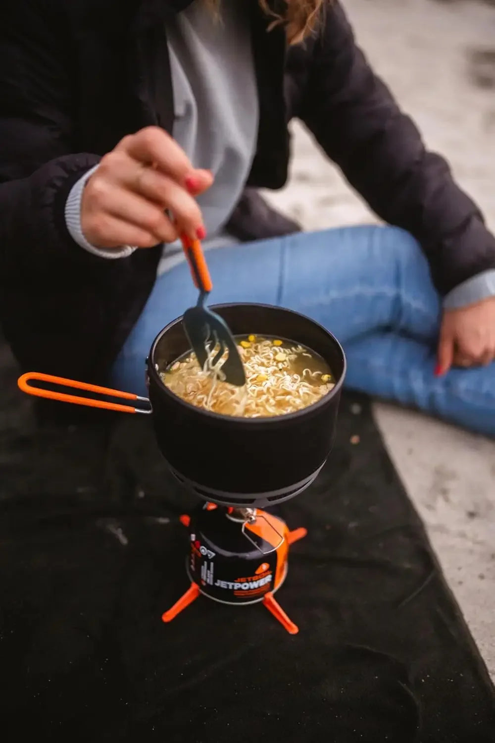 1.5L Ceramic FluxRing Cook Pot for  Camping and Backpacking Stoves