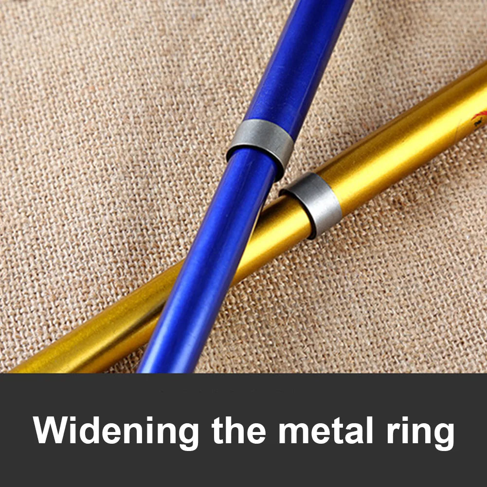 Telescopic Fishing Rod Collapsible Fishing Pole Portable Lightweight Fly Rod Non Slip Handle for Reservoir Pond Beach Fishing