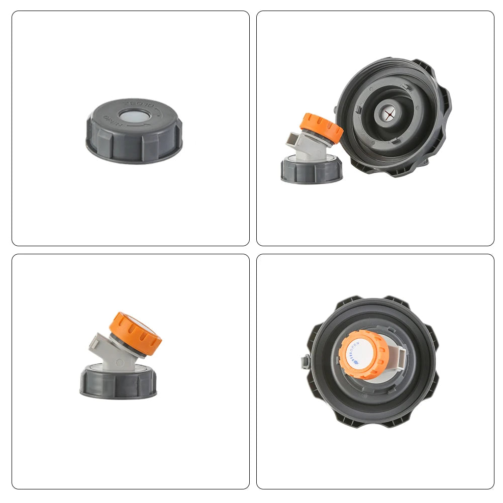 8L /12L /15L Camping Water Jug with Spigot Emergency Water Storage Portable Water Tank for Outdoor Hiking Camping Home Use