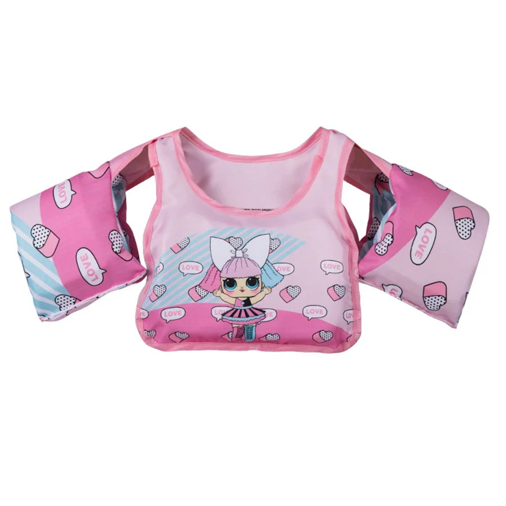 Children's Life Jackets Baby Float Arm Sleeve Floating Ring Buoyancy Vest Kid Swimming Equipment Pool Toys Adjustable Life Vest