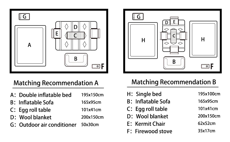 Inflatable Tent for Camping - 6-8 Person Ultra-Quick Setup Blow Up Tent,80.73 Square Feets 4 Season Inflatable Tent with Stove